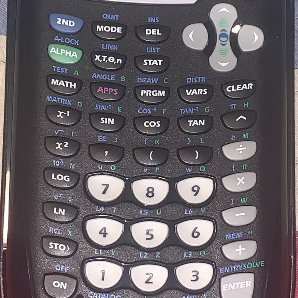 T-84 Plus Texas Instruments Plus Calculator - Picture 3 of 5